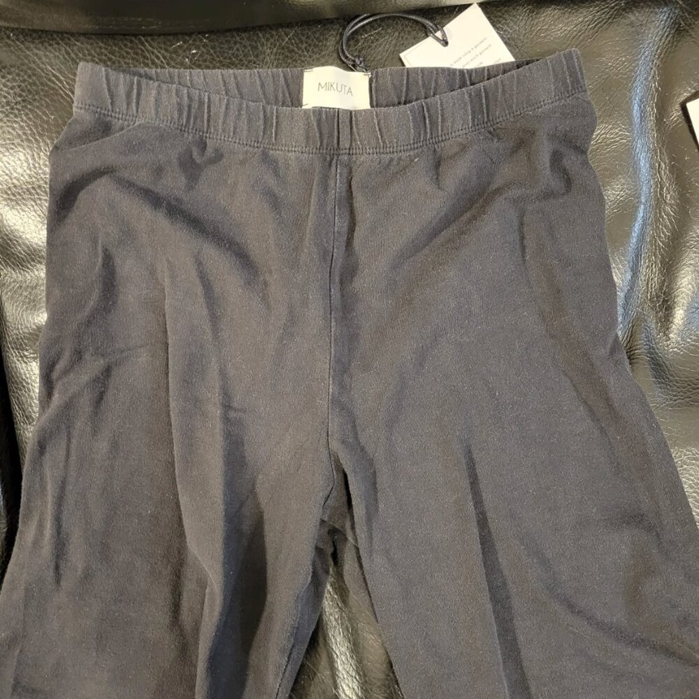 Mikuta dark base black biker shorts S NWT - Picture 5 of 5